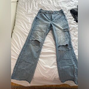 Garage straight leg jeans